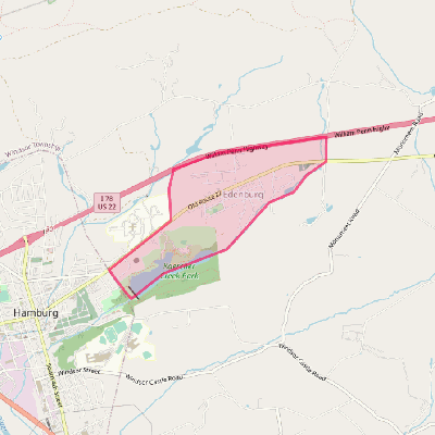 Map of Edenburg