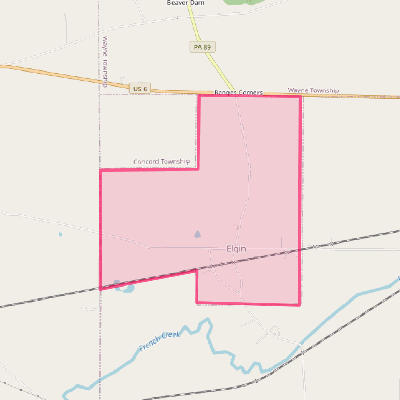 Map of Elgin