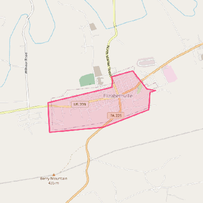 Map of Elizabethville