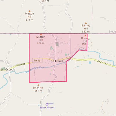 Map of Elkland