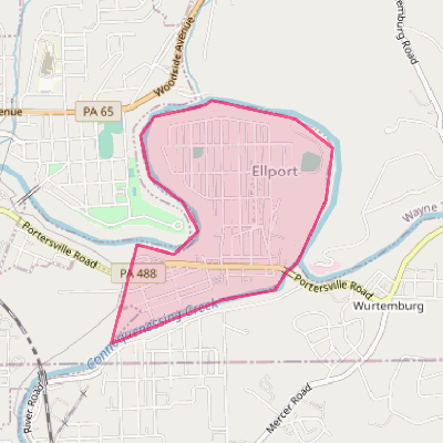 Map of Ellport