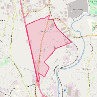 Map of Emigsville