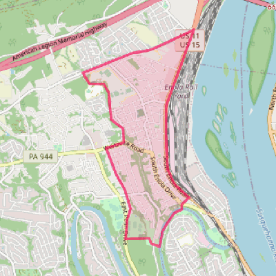 Map of Enola