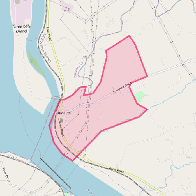 Map of Falmouth