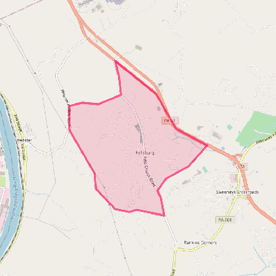 Map of Fellsburg