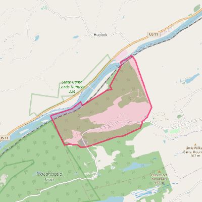 Map of Glen Lyon
