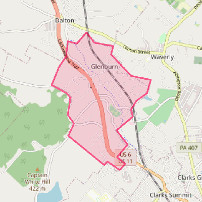 Map of Glenburn