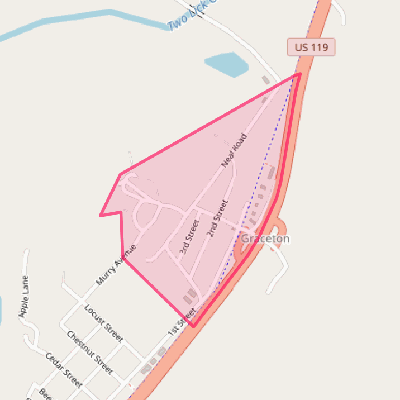 Map of Graceton