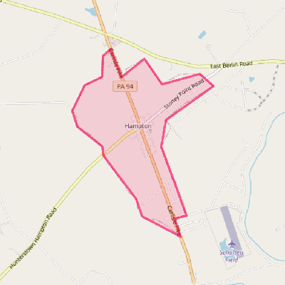 Map of Hampton