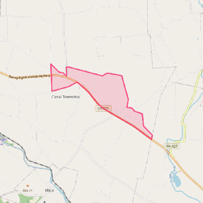 Map of Hannasville