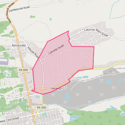 Map of Harleigh