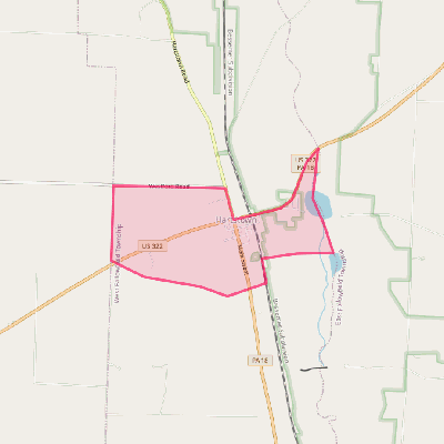 Map of Hartstown