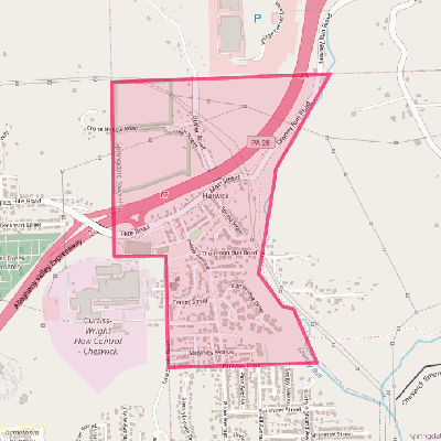 Map of Harwick