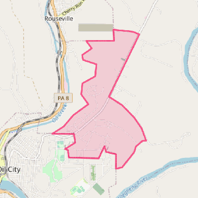 Map of Hasson Heights