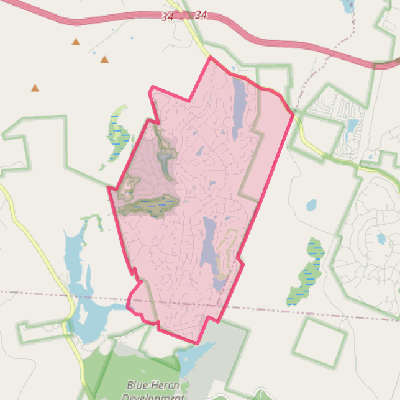 Map of Hemlock Farms