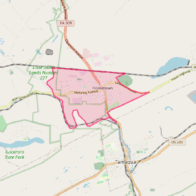 Map of Hometown