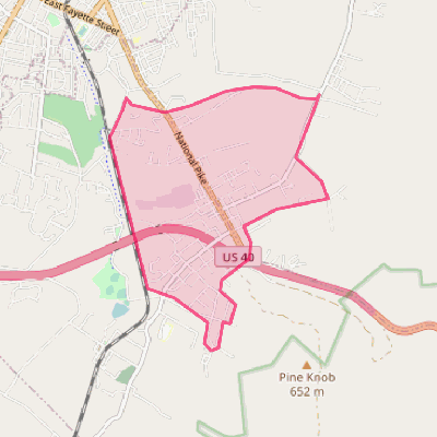 Map of Hopwood