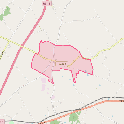 Map of Hunterstown