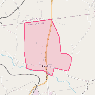 Map of Idaville