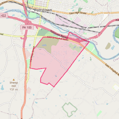 Map of Kenilworth