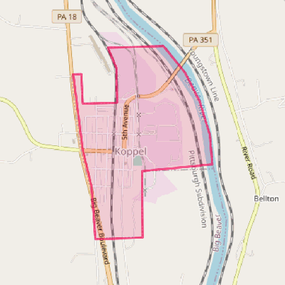 Map of Koppel