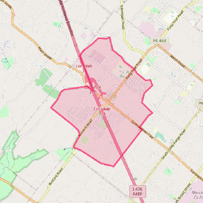 Map of Kulpsville