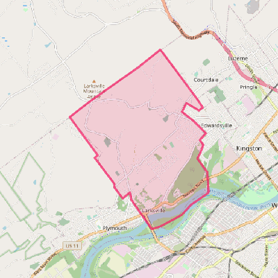Map of Larksville