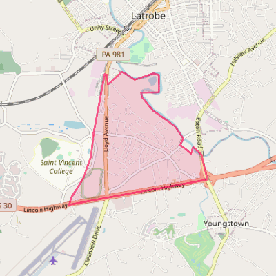 Map of Lawson Heights