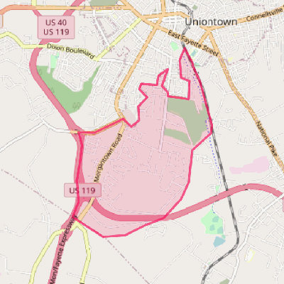 Map of Leith-Hatfield