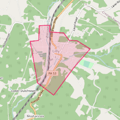 Map of Lilly