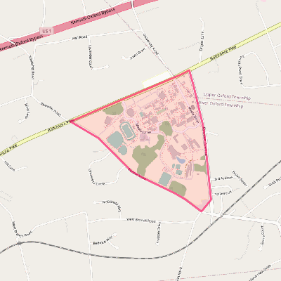 Map of Lincoln University