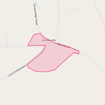 Map of Lincolnville