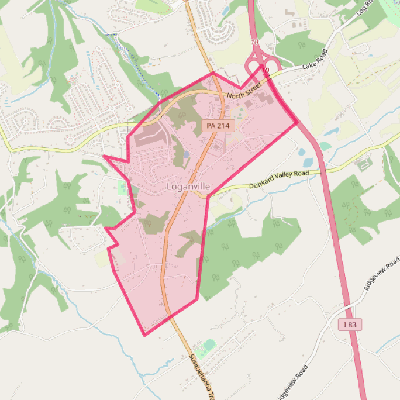 Map of Loganville