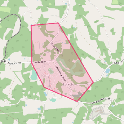 Map of Loretto