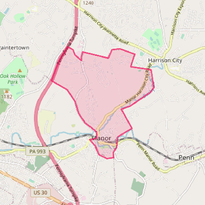 Map of Manor