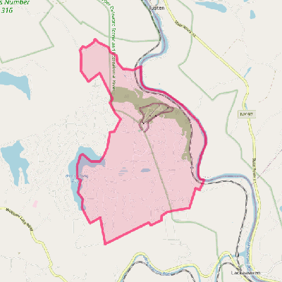 Map of Masthope