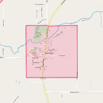 Map of McKean