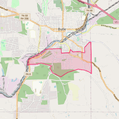 Map of Meadowood