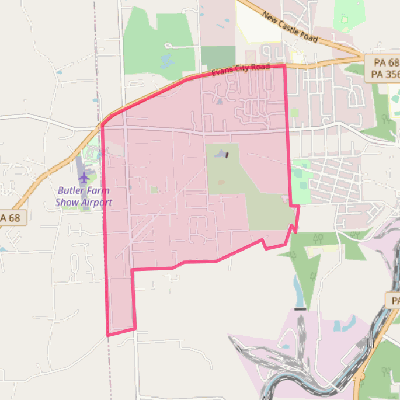 Map of Meridian