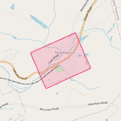 Map of Middleport