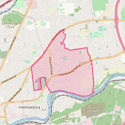 Map of Middletown