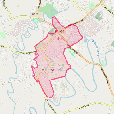 Map of Millersville