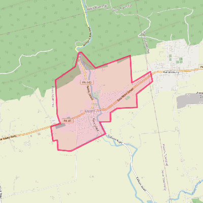Map of Millheim