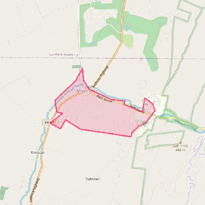 Map of Mont Alto