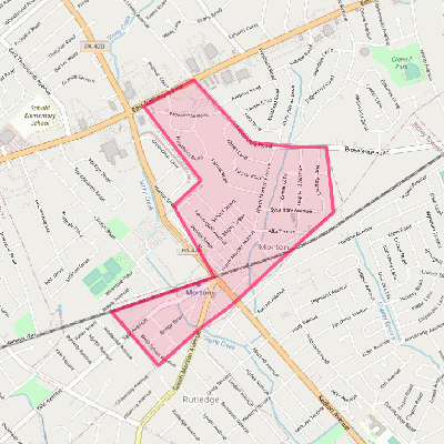 Map of Morton