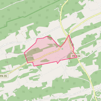 Map of Mount Pleasant Mills