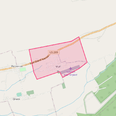 Map of Muir