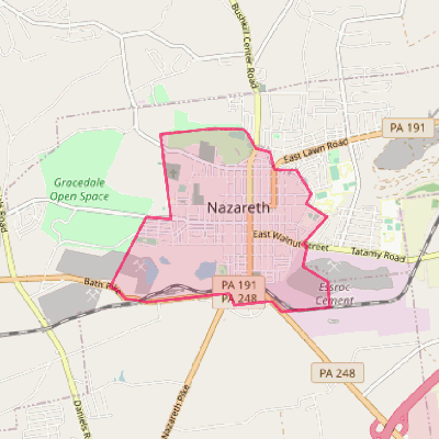 Map of Nazareth