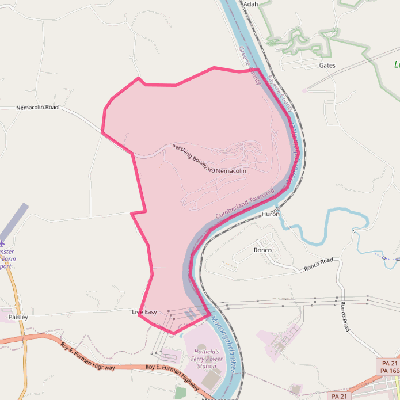 Map of Nemacolin