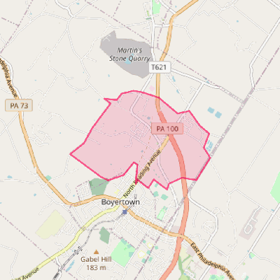 Map of New Berlinville